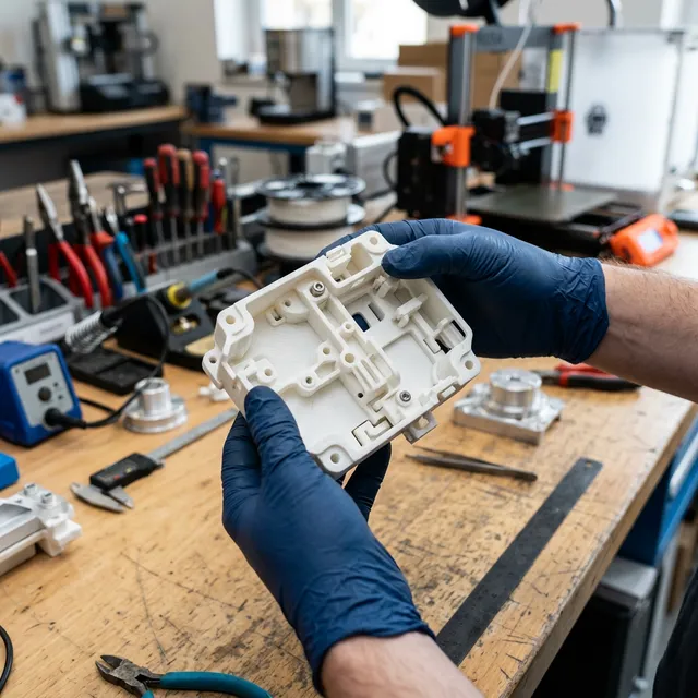 3D printed prototype part